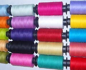 20 Spools of SEWING 100% PURE COTTON THREAD