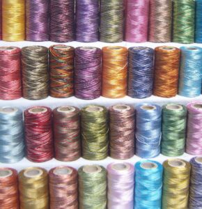 30 Double/Multi Shaded Embroidery Thread Spools 20 different Color