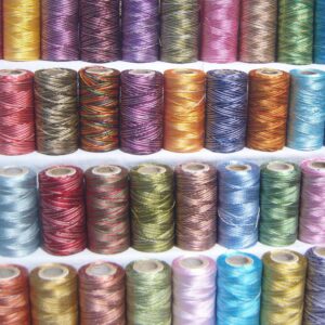 30 Double/Multi Shaded Embroidery Thread Spools 20 different Color