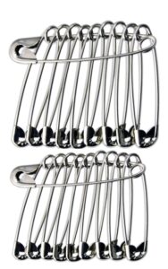 Safety Pins Strong Top Quality Sizes 26,30,36,45,54,60mm Clothing Craft projects DIY