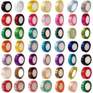 Cheap best quality Satin Ribbon Rolls - 23 Meters, Sizes 6mm, 10mm, 12mm, 15mm, 20mm, 25mm, 38mm, and 50mm, Many Colors